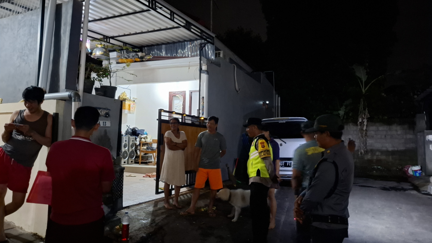 Sidak Penduduk Pendatang di wilayah Banjar Dinas Kuwum Ancak, Desa Kuwum, Kecamatan Marga, Kabupaten Tabanan