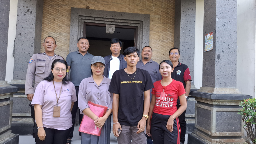 Konseling Program Semara Ratih kepada Calon Pengantin bertempat di Kantor Desa Kuwum, Kecamatan Marga, Kabupaten Tabanan