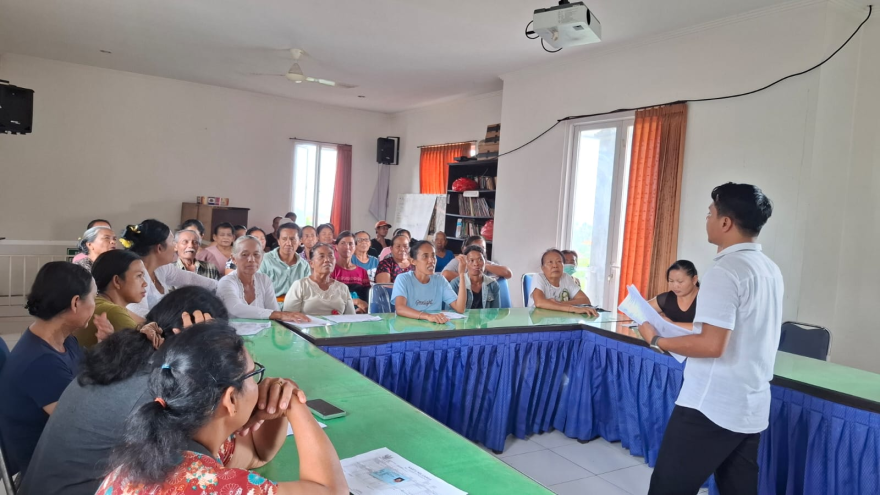 Pertemuan Peningkatan Kemampuan Keluarga atau Family Development Session (FDS) serta Sosialisasi terkait kebijakan terbaru PKH