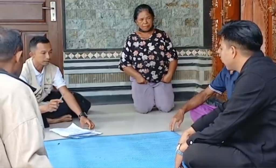 Monitoring Pendataan Desa Presisi di kediaman warga di Banjar Dinas Kuwum Anyar, Desa Kuwum, Kecamatan Marga, Kabupaten Tabanan