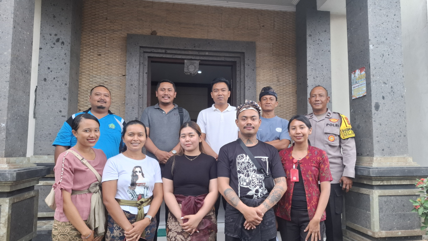 Konseling Program Semara Ratih kepada Calon Pengantin bertempat di Kantor Desa Kuwum